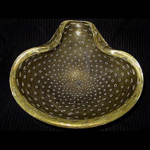 Bullicante gold fleck bowl
